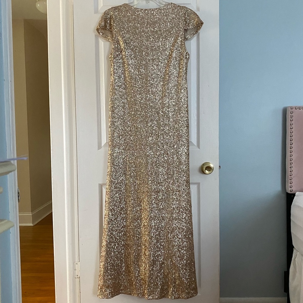 Sorella Vita Gold Sequin Dress
